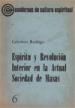 Espritu y Revolucin Interior en la Actual Sociedad de Masas | Rodrigo, Celestino