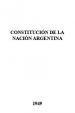 Constitucin de la Nacion Argentina 1949 | Repblica Argentina