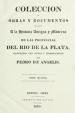 Coleccin de obras y documentos relativos a la historia antigua y moderna de las Provincias del Ro de la Plata. Tomo Quinto | De Angelis, Pedro