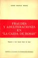 Fraudes y adulteraciones documentales en la cada de Rosas | Rosa, Jos Mara